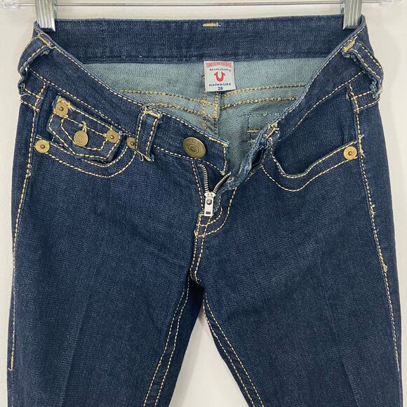 True Religion Joey Big T Flare Twisted Leg - Picture 2 of 6